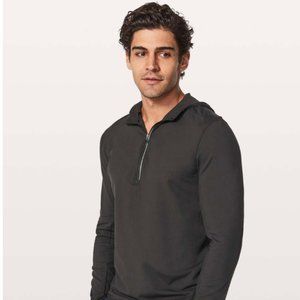 Lululemon Surge Warm 1/2 Zip Hoodie in Black
